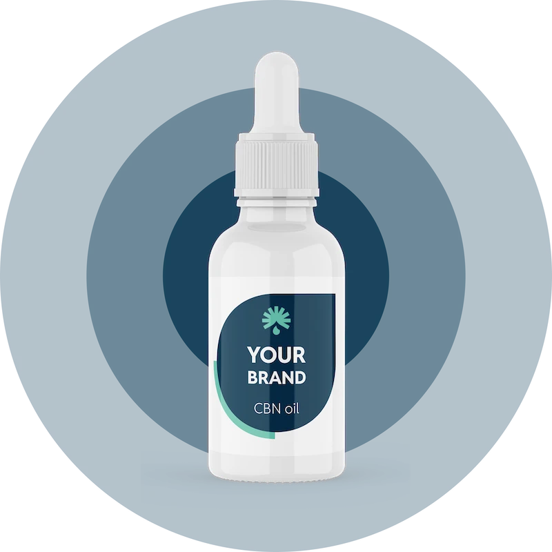 White label CBN oil manufacturing service by Hempo Solutions